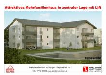 3 Zi. OG mit Balkon ca. 97 m² - Wohnung 8 - Zeppelinstr. 10, 79761 Waldshut-Tiengen - Neubau Wohnung kaufen 79761 Waldshut-Tiengen Bild klein