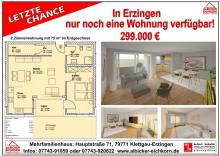 2 Zi. EG mit Terrasse ca. 75 m² - Wohnung 2 - Hauptstr. 71, 79771 Klettgau-Erzingen - Neubau Wohnung kaufen 79771 Klettgau Bild klein