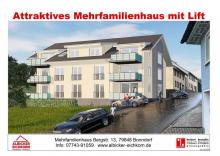 3 Zi. DG mit Galerie und Balkon ca. 100 m² - Wohnung 6 - Bergstr. 13, 79848 Bonndorf-Neubau mit Lift Wohnung kaufen 79848 Bonndorf im Schwarzwald Bild klein