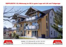 3 Zi.-Wohnung OG mit Balkon, Tiefgarage und Stellplatz, ca. 80 m², BJ 2012 Wohnung kaufen 79798 Jestetten Bild klein