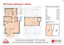 4 Zi. DG mit Balkon inkl. Galerie ca. 109 m² - Wohnung 5 - Sudetenstr. 7a, 79787 Lauchringen - Neubau Wohnung kaufen 79787 Lauchringen Bild klein