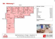 4 Zi. EG mit Terrasse ca. 115 m² - Wohnung 1 - Zeppelinstr. 10, 79761 Waldshut-Tiengen - Neubau Wohnung kaufen 79761 Waldshut-Tiengen Bild klein