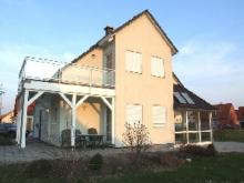 Adelsdorf: EFH (5 Zi.), Parkett, EBK, off. Kamin, gr. Garten, Terrasse ca. 60 m², Doppelcarport Haus kaufen 91325 Adelsdorf Bild klein