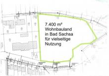 Baugrundstück in Bad Sachsa: 7.400 m² Wohnbauland für vielseitige Nutzung Grundstück kaufen 37441 Bad Sachsa Bild klein