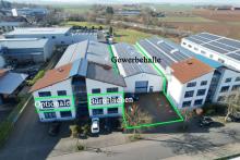 DIETZ: Hochwertige 600m² Gewerbehalle mit 2 Rolltoren und optionaler Bürofläche von 80m² bis 240m² Gewerbe mieten 64823 Groß-Umstadt Bild klein