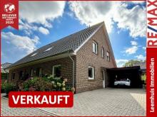 * Doppelhaushälfte * Anlageobjekt * zentral in Bunde * Terrasse * Garten * Carport * Schuppen * Haus kaufen 26831 Bunde Bild klein