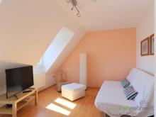 (EF0342_M) Kassel-Stadt: Kirchditmold, kleine möblierte Dachgeschosswohnung mit kleinem sep. Arbeitszimmer Wohnung mieten 34130 Kassel Bild klein