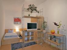(EF0670_M) Jena: Süd, kleines möbliertes Apartment für Berufspendler, WLAN inklusive Wohnung mieten 07745 Jena Bild klein