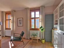 (EF1096_M) Jena: Scheiditz, geschmackvoll möblierte 2-Zimmer-Wohnung mit Balkon in historischem Bauernhaus Wohnung mieten 07646 Scheiditz Bild klein