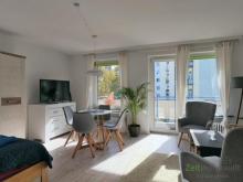 (EF1163_M) Kassel-Stadt: West, hübsches möbliertes Apartment mit Service, Balkon und PKW-Stellplatz Wohnung mieten 34119 Kassel Bild klein