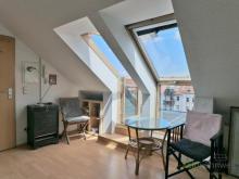 (EF1169_M) Erfurt: Andreasvorstadt, möbliertes Mini-Apartment mit Dachbalkon zur Zwischenmiete, für Berufspendler Wohnung mieten 99089 Erfurt Bild klein