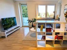 (EF1217_M) Kassel-Stadt: Kirchditmold, möbliertes Single-Apartment mit breitem, Bett, Waschmaschine und Balkon Wohnung mieten 34130 Kassel Bild klein