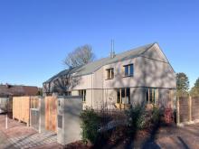 Exklusive Neubau-Doppelhaushälften am Schaalsee: 140 m², Sauna, Kamin, 600 m² Garten, EV-Ladestation Haus 19246 Ludwigslust - Landkreis - Zarrentin Bild klein