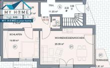 Gelegenheit * hochw. Terrassenwhg. Neubau Erstbezug, incl. Stellpl. KFW 55 * Provisionsfrei Wohnung kaufen 54318 Mertesdorf Bild klein