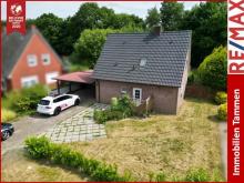 * Handwerker aufgepasst! * Großes Grundstück * Unverbaute Rücksicht * Haus kaufen 26810 Westoverledingen Bild klein