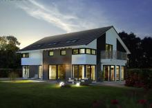 Haus mit Einliegerwohnung in fantastischer Lage in Helmsheim mit Fernblick Haus kaufen 76646 Bruchsal Bild klein