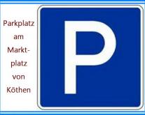 Ihr Parkplatz in Köthen am Marktplatz Wohnung mieten 06366 Köthen (Anhalt) Bild klein