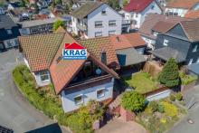 ++ KRAG Immobilien ++ Wallau: Wohnhaus mit Charme, Balkon, Wintergarten & Werkstatt (#19227) Haus kaufen 35216 Biedenkopf Bild klein
