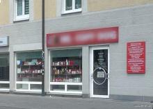 Laden am TeLa Platz + Hobbyraum + 2 TG - Geschäftsübernahme möglich, flexibel nutzbar Gewerbe kaufen 81541 München Bild klein