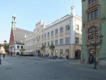 MEHR ZENTRUM GEHT NICHT !!! - Ladengeschäft auf 2 Etagen - direkt am Rathaus Gewerbe mieten 08056 Zwickau Bild klein