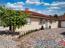 NEU-Schöner Bungalow mit Pool in Brandis, vollständig unterkellert mit Fußbodenheizung Haus kaufen 04821 Brandis Bild klein
