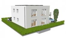 Provisionsfrei - Lebensqualität in bevorzugter Lage - 4 Zimmer Neubau Obergeschosswohnung - KFW 40+, Photovoltaik, Wallbox, Balkonterrasse Wohnung kaufen 76863 Herxheim bei Landau Bild klein