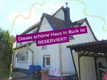 *** SCHMUCKKÄSTCHEN SUCHT HANDWERKER - Schnuckeliges, kleines Einfamilienhaus nicht weit vom Badeweiher in Burk *** Haus kaufen 91596 Burk Bild klein