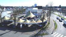 Top-Autoplatz in Rüsselsheim zu vermieten – ca. 58 Stellplätze & Büro Grundstück mieten 65428 Rüsselsheim Bild klein