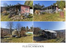 Traumhafter Garten in idyllischer Lage – ca. 924 m² Erholungsfläche mit Gartenhaus, Pool und Gewächshaus Grundstück kaufen 98529 Suhl Bild klein