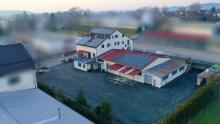 Vielseitig nutzbare Gewerbeimmobilie mit mehreren Hallen und Bürogebäude - In Adelsried - A8 Gewerbe kaufen 86477 Adelsried Bild klein