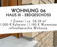 Wohnen am Bachhof | 1-Zimmer Terrassen-Neubauwohnung | Mz-Hechtsheim Wohnung mieten 55129 Mainz Bild klein