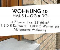 Wohnen am Bachhof | 3-Zimmer Maisonette-Neubauwohnung | Mz-Hechtsheim Wohnung mieten 55129 Mainz Bild klein