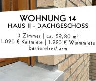 Wohnen am Bachhof | 3-Zimmer -Neubauwohnung | Mz-Hechtsheim Wohnung mieten 55129 Mainz Bild klein