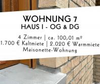 Wohnen am Bachhof | 4-Zimmer Maisonette-Neubauwohnung | Mz-Hechtsheim Wohnung mieten 55129 Mainz Bild klein