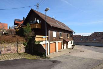 4-FH mit Terrassen, Balkon, Garten, 3 Garagen - Schömberg Zentrum Haus kaufen 75328 Schömberg (Landkreis Calw) Bild mittel