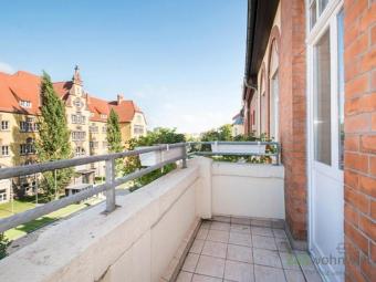 (EF0190_M) Erfurt: Andreasvorstadt, möbliertes Apartment mit Balkon in sanierter Stadtvilla Nahe Altstadt, WLAN, Aufzug Wohnung mieten 99089 Erfurt Bild mittel