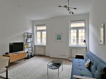 (EF0887_M) Erfurt: Johannesvorstadt, zentrumsnahe, neu möblierte Wohnung im coolen Retro-Style der 70er Jahre Wohnung mieten 99086 Erfurt Bild mittel