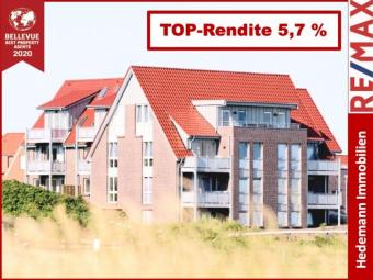 * Ferienwohnung auf BALTRUM * TOP-Rendite * Baujahr 2013 * voll möbliert * Balkon mit Meerblick * erstklassige Lage * Fahrrad-Stellplatz * Wohnung kaufen 26579 Baltrum Bild mittel