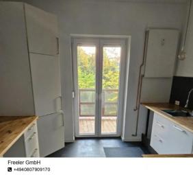 Geräumige 3-Zimmer-Wohnung mit Einbauküche und Balkon in Bamberk-Nord Wohnung mieten 22309 Hamburg Bild mittel