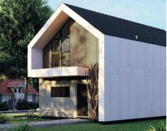 Modular Haus QO140q hier auch wahlweise auf großem Baugrundstück in Hanglage im Ortskern von Würrich für 330.500 € (Richtwert inkl. Grundstück, Notarkosten etc. ca. 11%, Kran, Transport plus Stellen, Nebenkosten) Haus kaufen 56858 Würrich Bild mittel