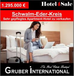 Sehr gepflegtes Apartment-Hotel (garni) im Schwalm-Eder-Kreis zu verkaufen Gewerbe kaufen 34576 Homberg (Efze) Bild mittel