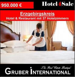 Sehr gepflegtes Hotel mit 37 Hotelzimmern im Erzgebirgskreis zu verkaufen Gewerbe kaufen 08280 Aue Bild mittel