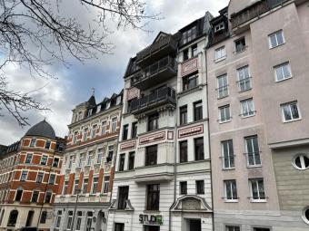 Vermietete 4-Raum-Wohnung mit Balkon, Tageslichtbad u. Gäste-WC in Plauen! Aufzug; Zentrumsnah! Wohnung kaufen 08525 Plauen Bild mittel