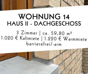 Wohnen am Bachhof | 3-Zimmer -Neubauwohnung | Mz-Hechtsheim Wohnung mieten 55129 Mainz Bild mittel