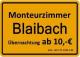 Monteurunterkunft, Übernachtung, Kurzzeitmiete Wohnung mieten 93476 Blaibach Bild thumb